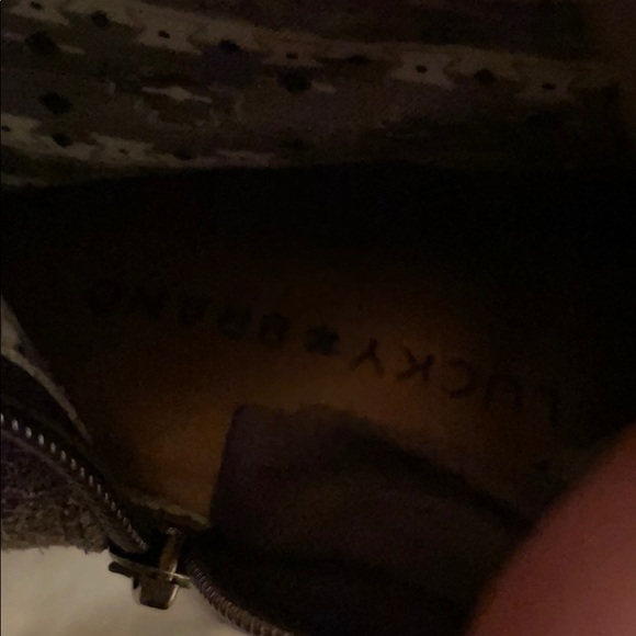 Lucky taupe suede boots - Picture 6 of 11